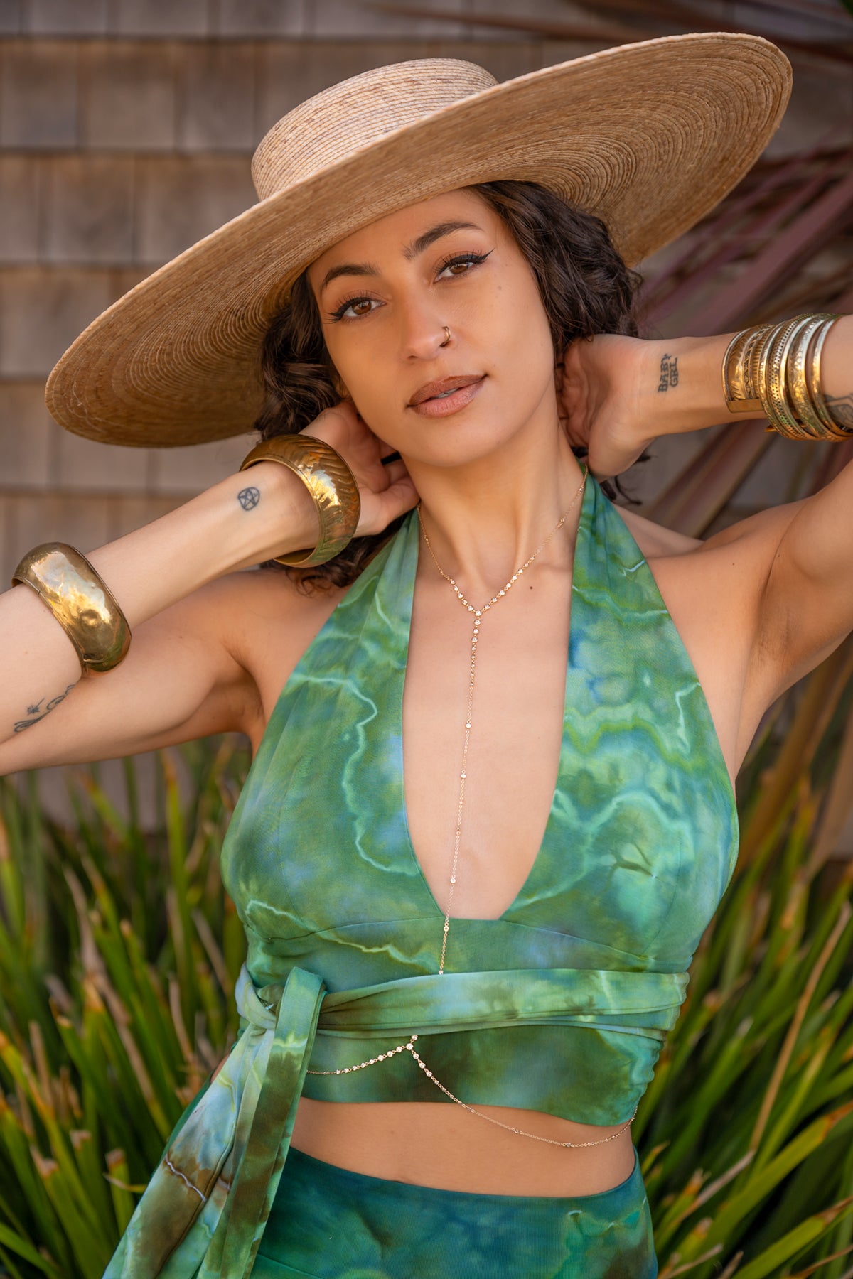 SUMMERFOX TOP - AMAZON TIE DYE