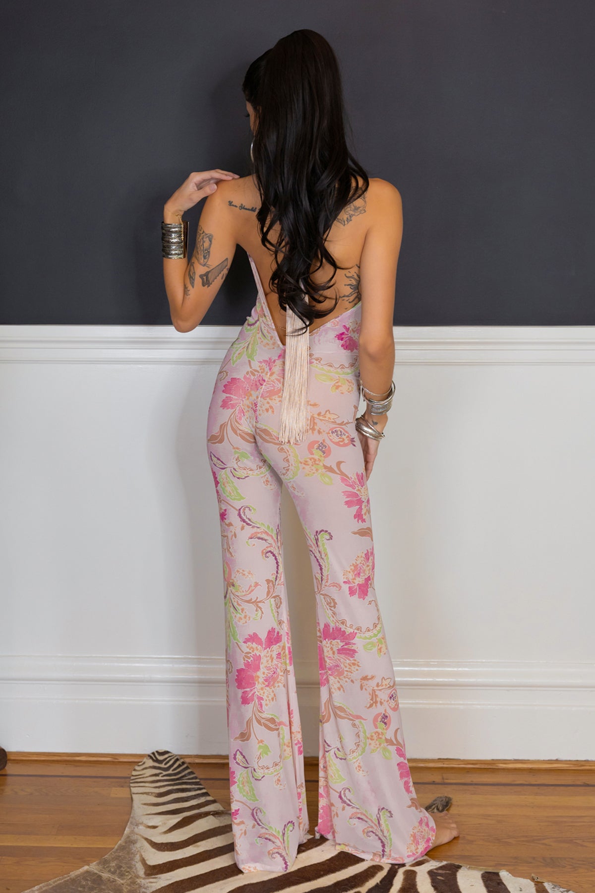 THE JUMPSUIT - PEONY