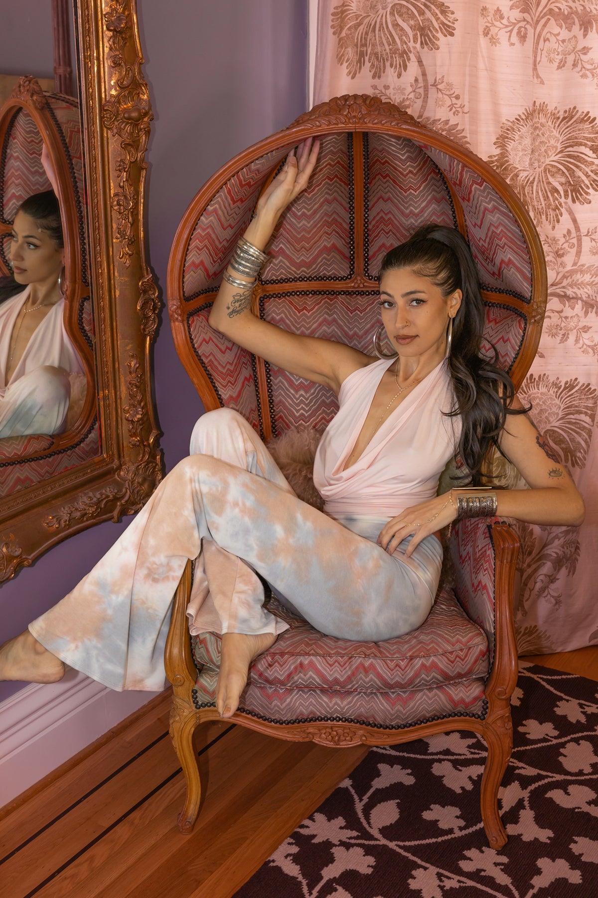 TEMPLE PANT - SUNRISE TIE DYE