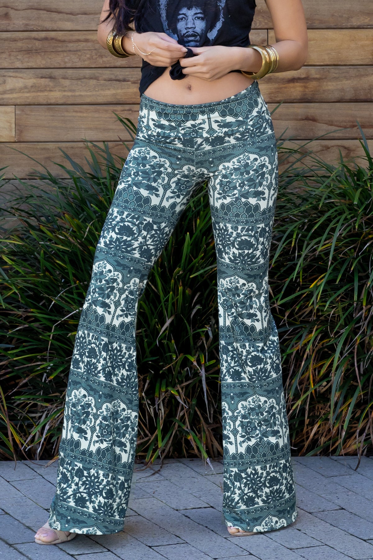 TEMPLE PANT - BOHEMIAN GARDEN