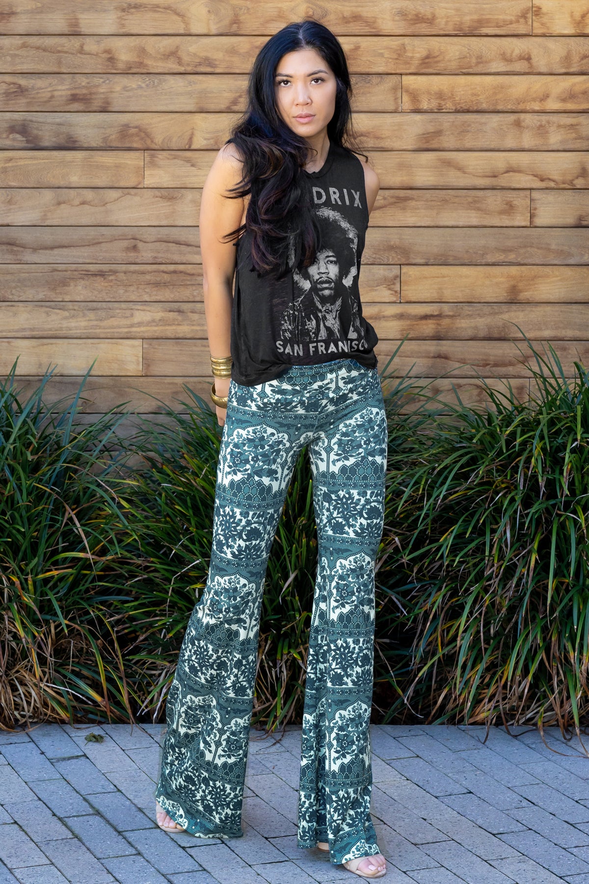 TEMPLE PANT - BOHEMIAN GARDEN