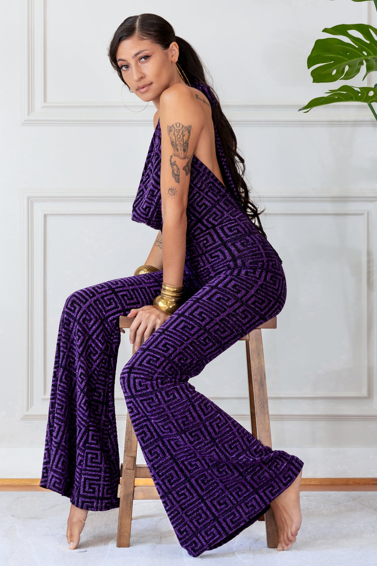 THE JUMPSUIT - PURPLE KEY