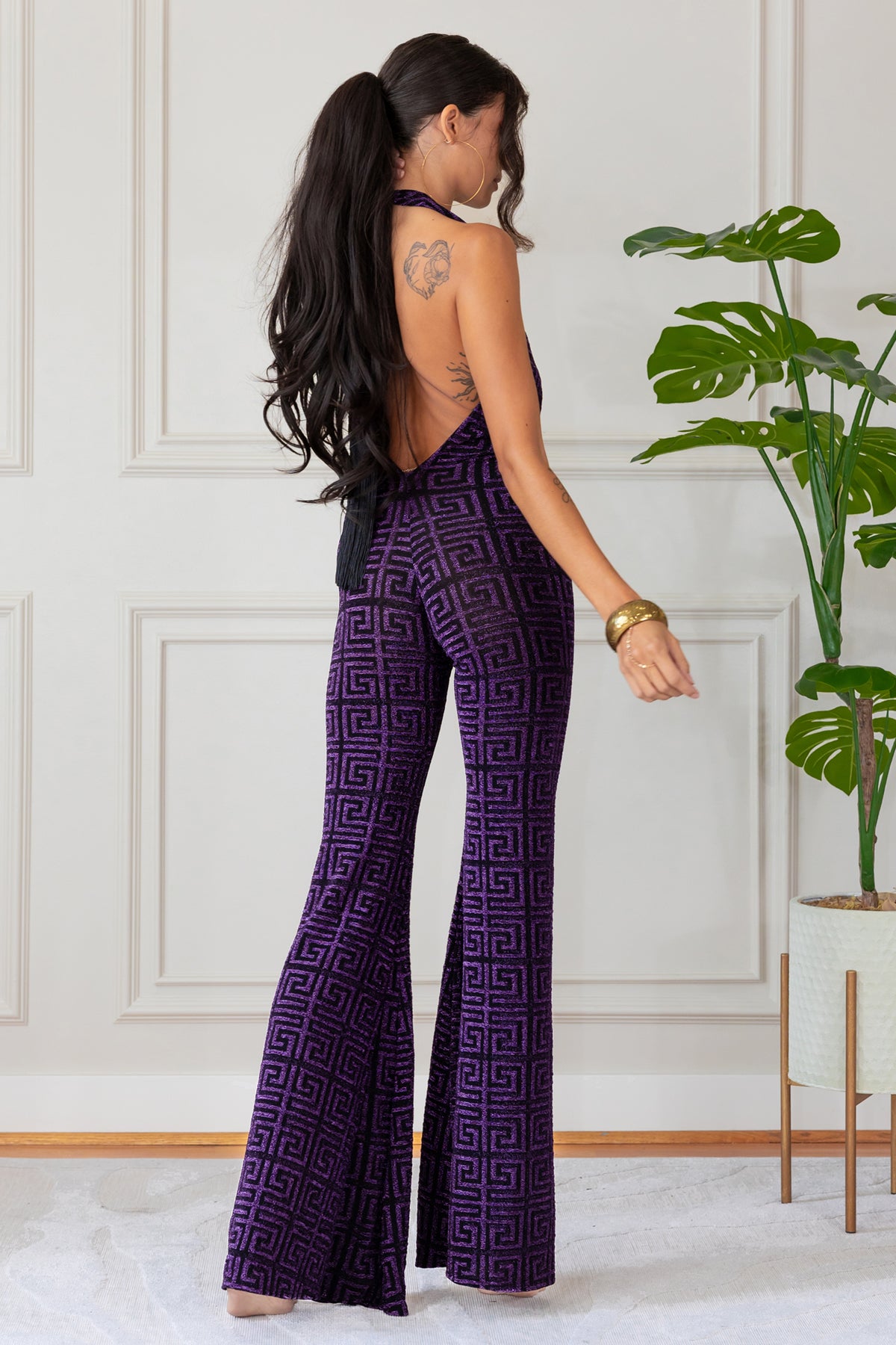 THE JUMPSUIT - PURPLE KEY