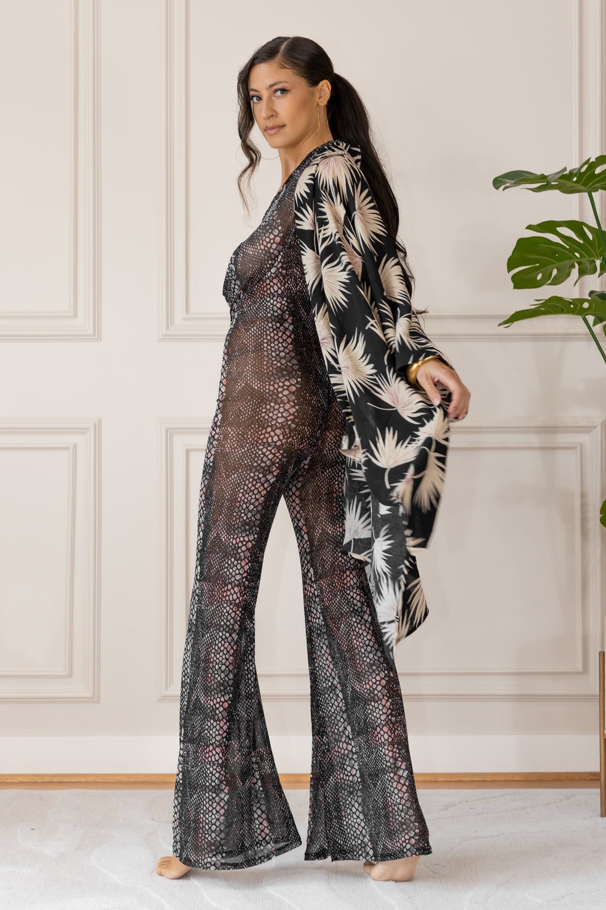 THE JUMPSUIT - SHADOW SNAKE MESH