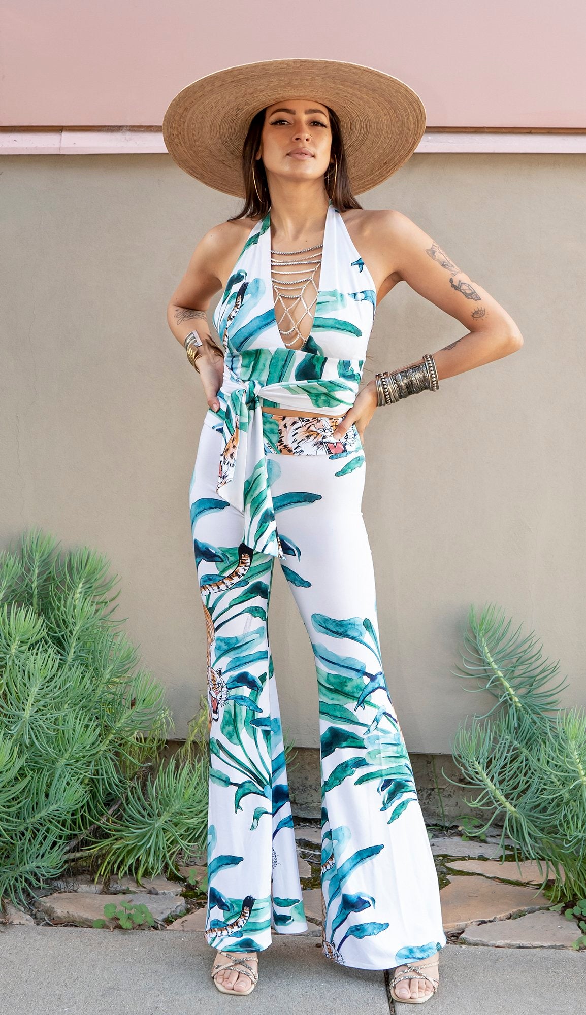 HIGH WAIST PANT - JUNGLE