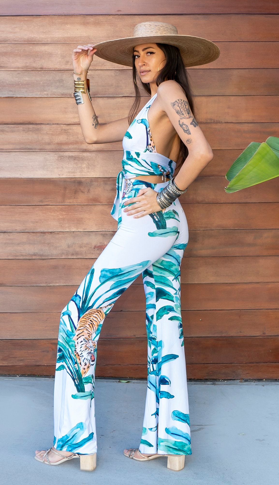 HIGH WAIST PANT - JUNGLE