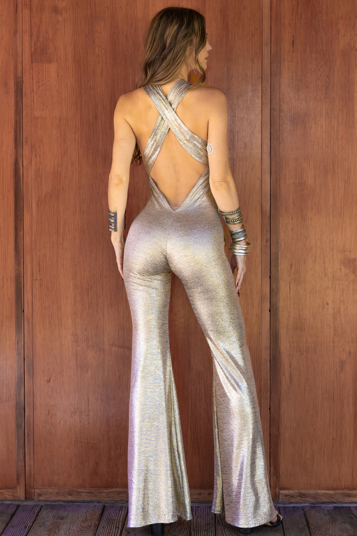 BELLE JUMPSUIT - PLATINUM