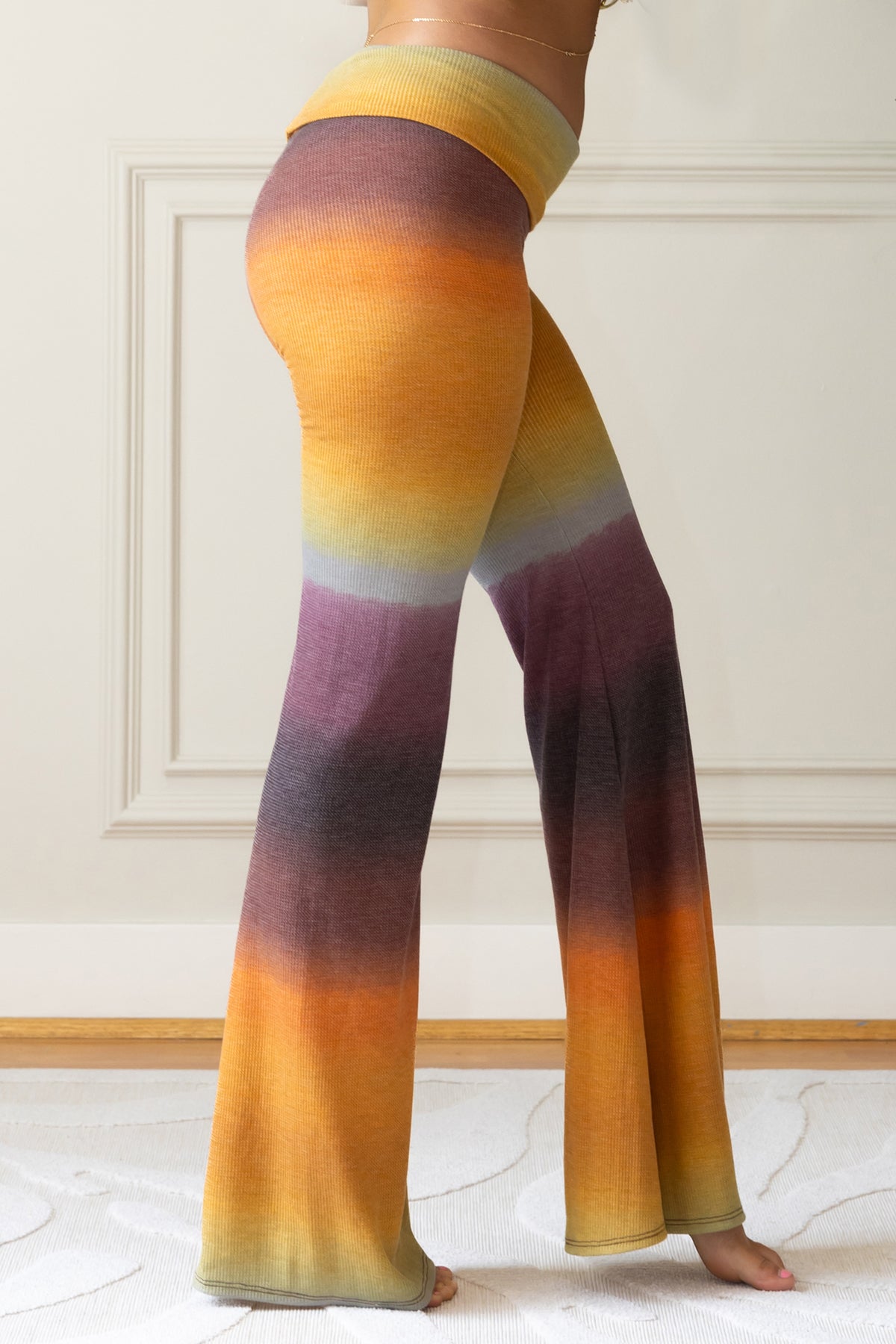 TEMPLE PANT - WARM RAINBOW