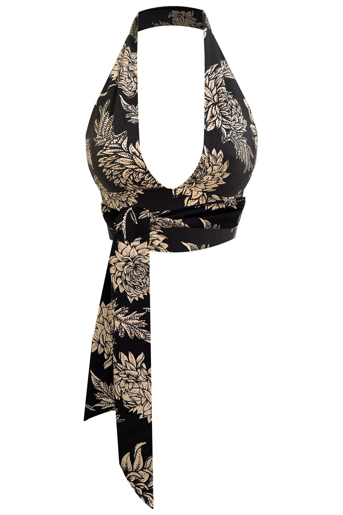 SUMMERFOX TOP - BLACK DAHLIA