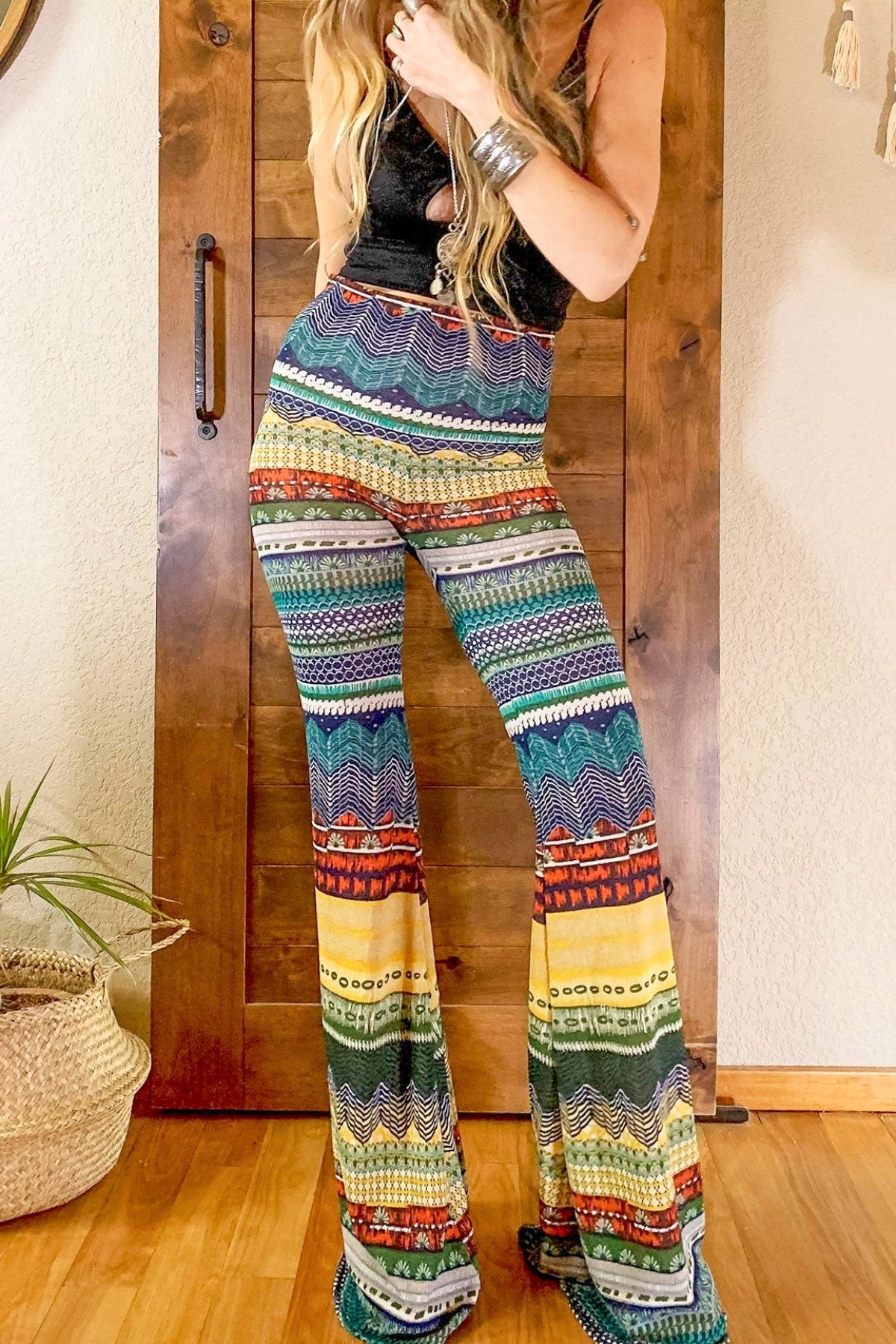 TEMPLE PANT - VINE KNIT