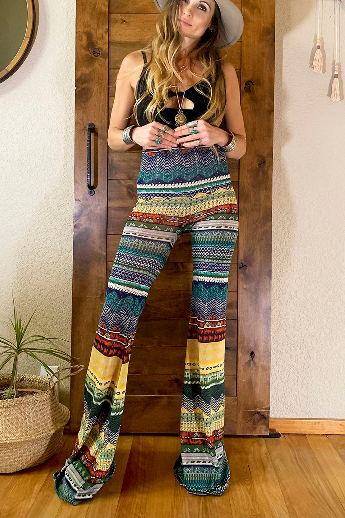 TEMPLE PANT - VINE KNIT