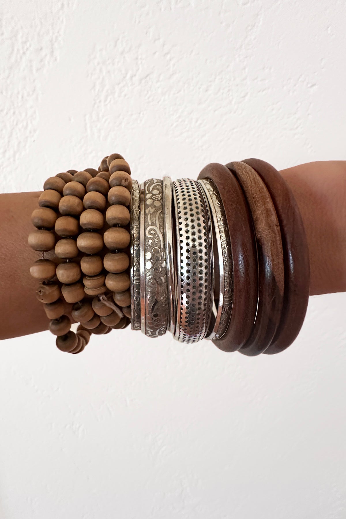 WOODEN STACKING BANGLES