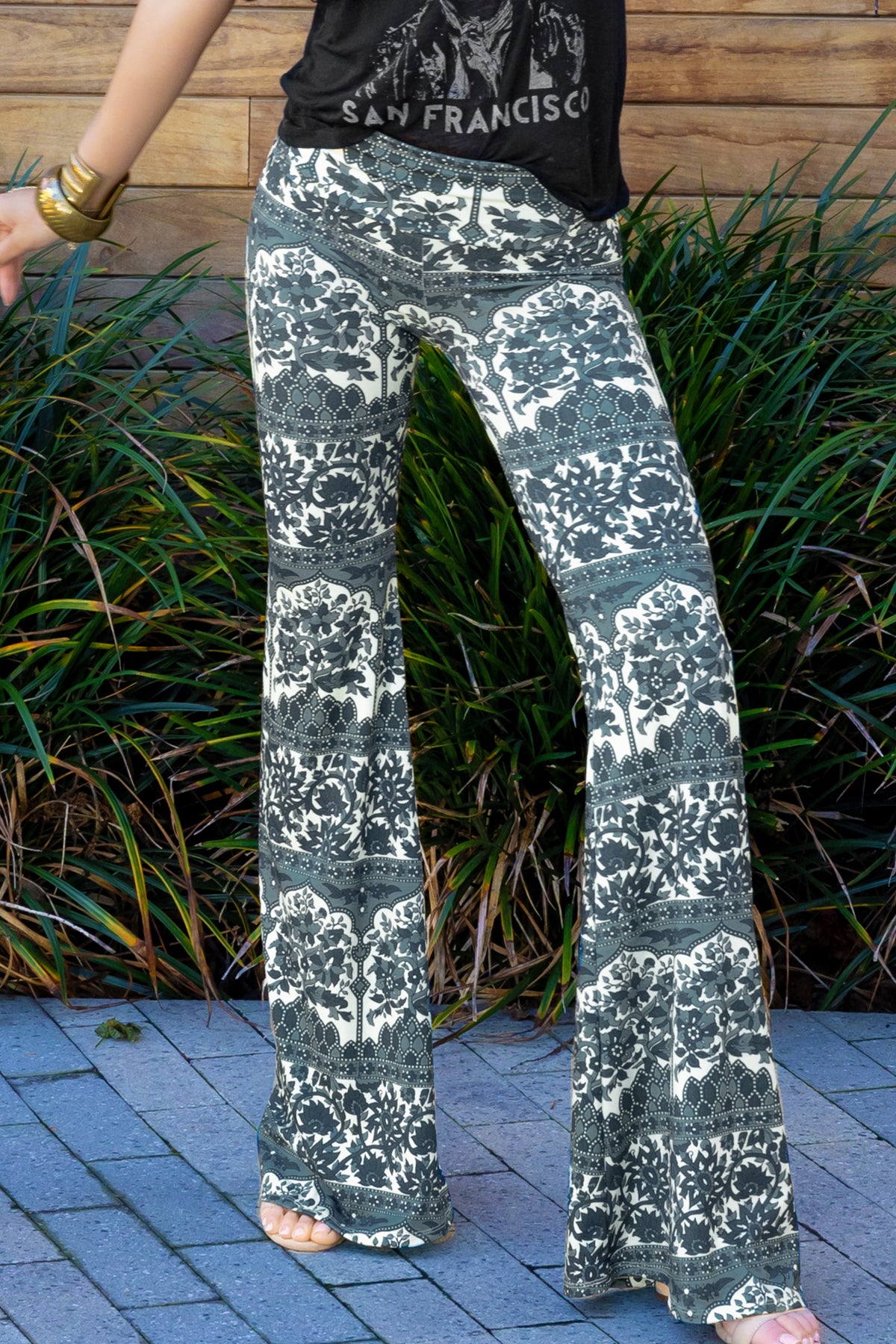 TEMPLE PANT - BOHEMIAN GARDEN