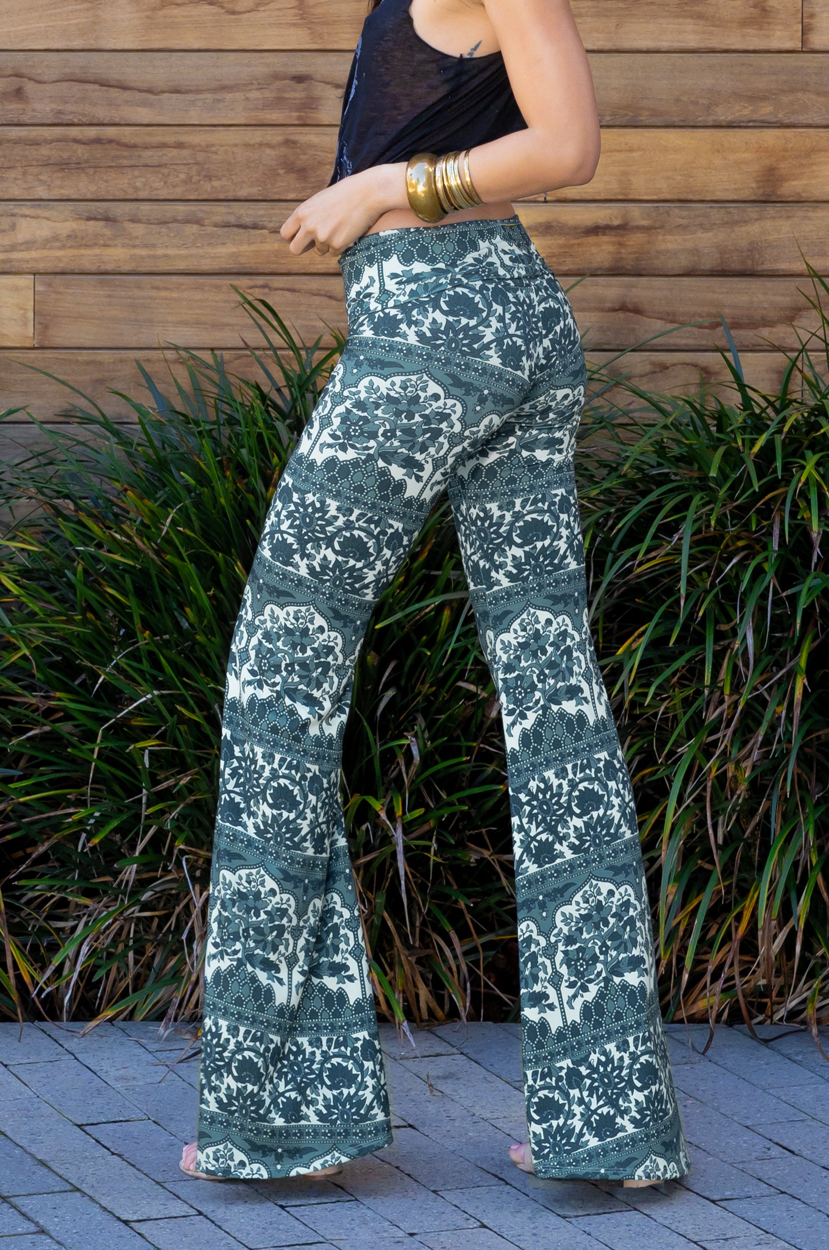 TEMPLE PANT - BOHEMIAN GARDEN